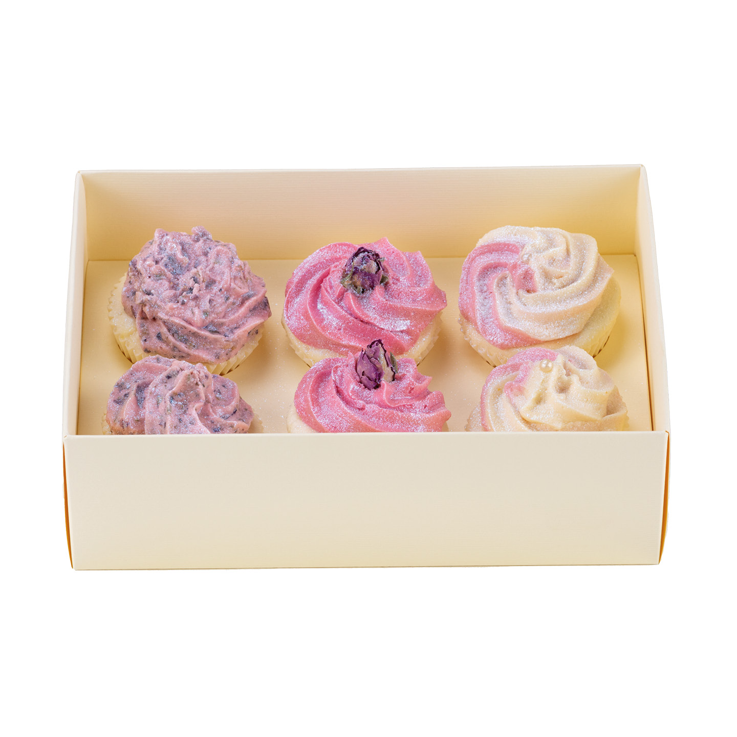 Geschenk Set Badecupcake Frozen Rose