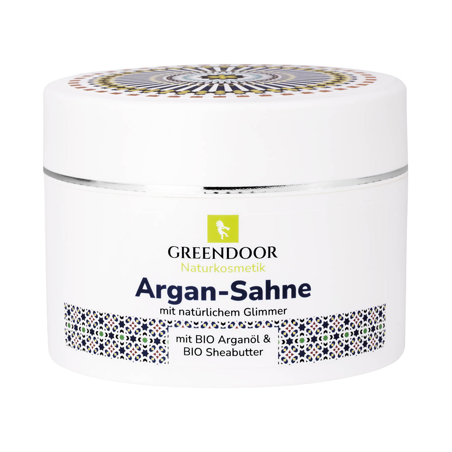 Argan Sahne mit natürlichem Glimmer Argan Sahne mit natürlichem Glimmer