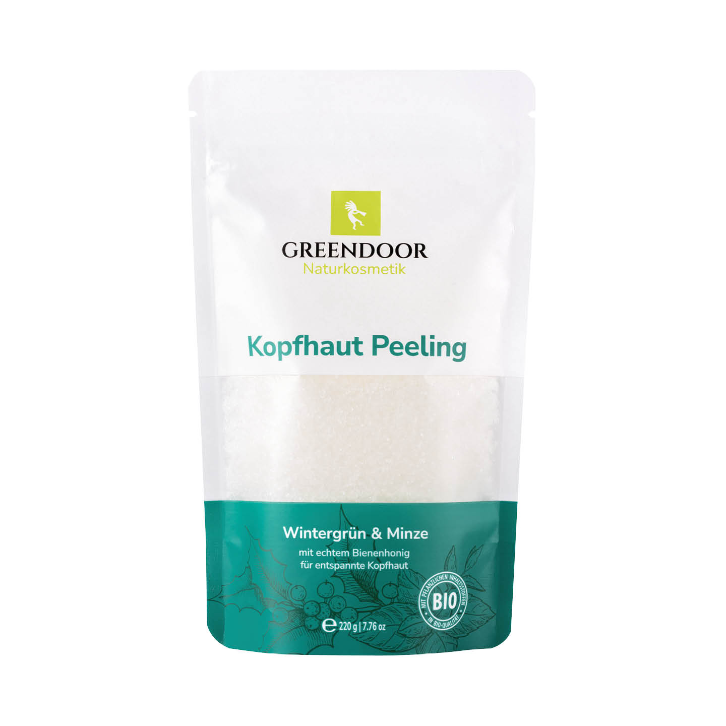 Kopfhautpeeling Wintergrün Pfefferminze