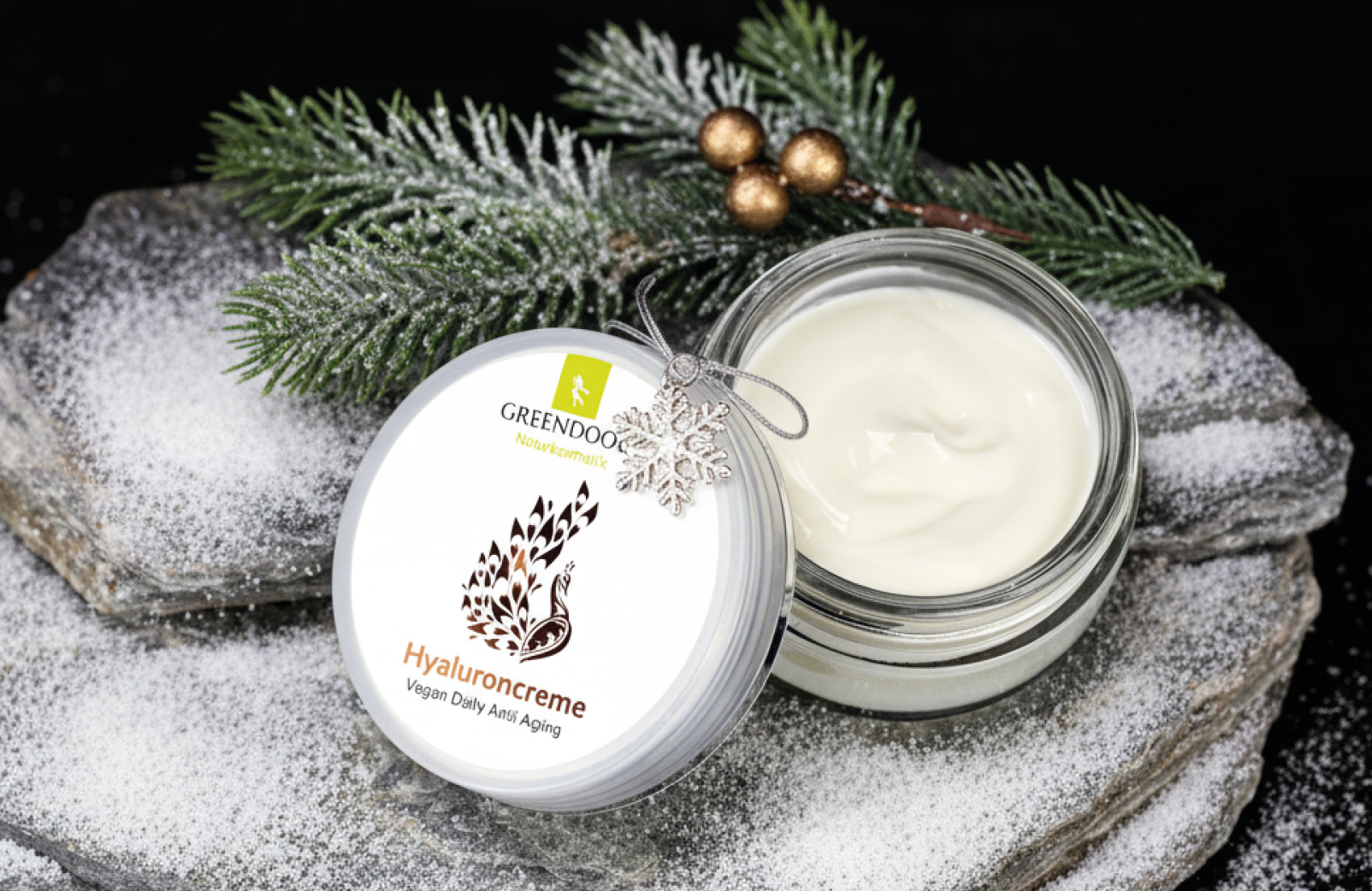 Tiefenpflege: Vegane Hyaluroncreme