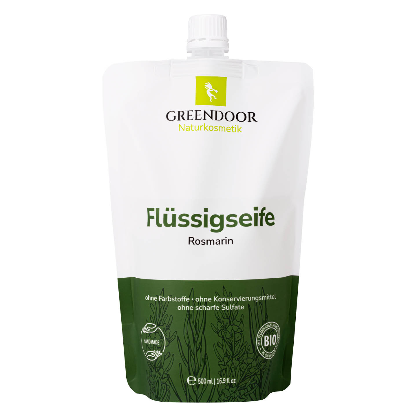 Flüssigseife Nachfüllpackung Rosmarin Flüssigseife Nachfüllpackung Rosmarin