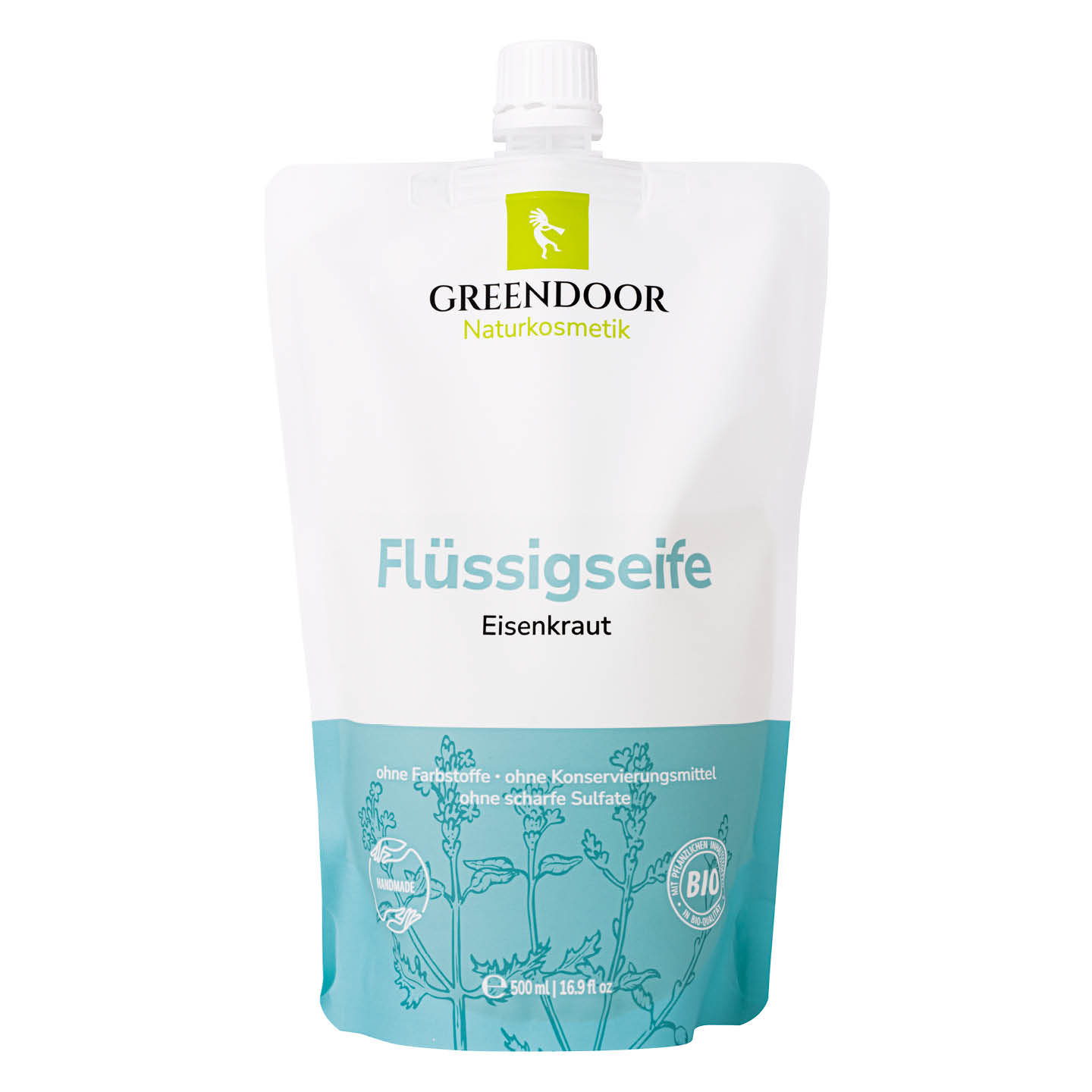 Flüssigseife Nachfüllpackung Eisenkraut Greendoor Flüssigseife Eisenkraut Nachfüllbeutel