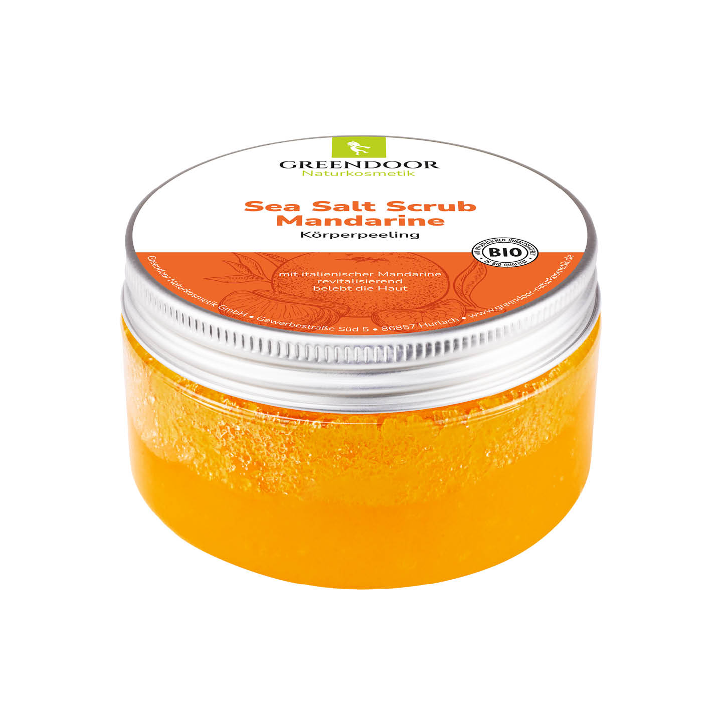 Sea Salt Scrub Mandarine Sea Salt Scrub Mandarine