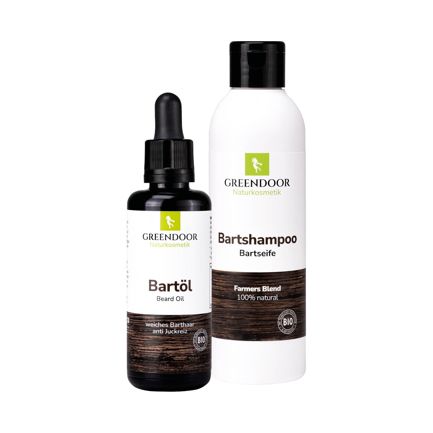 Greendoor Bartöl und Bartshampoo