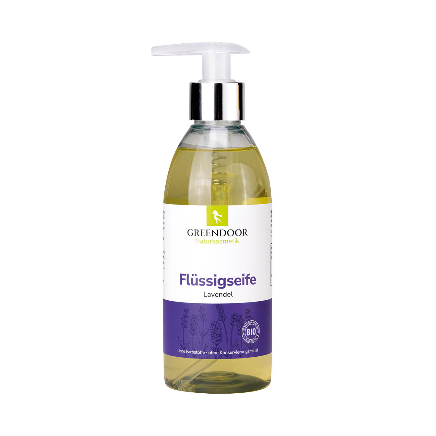 Flüssigseife Lavendel Greendoor Flüssigseife Lavendel in der Pumpspenderflasche