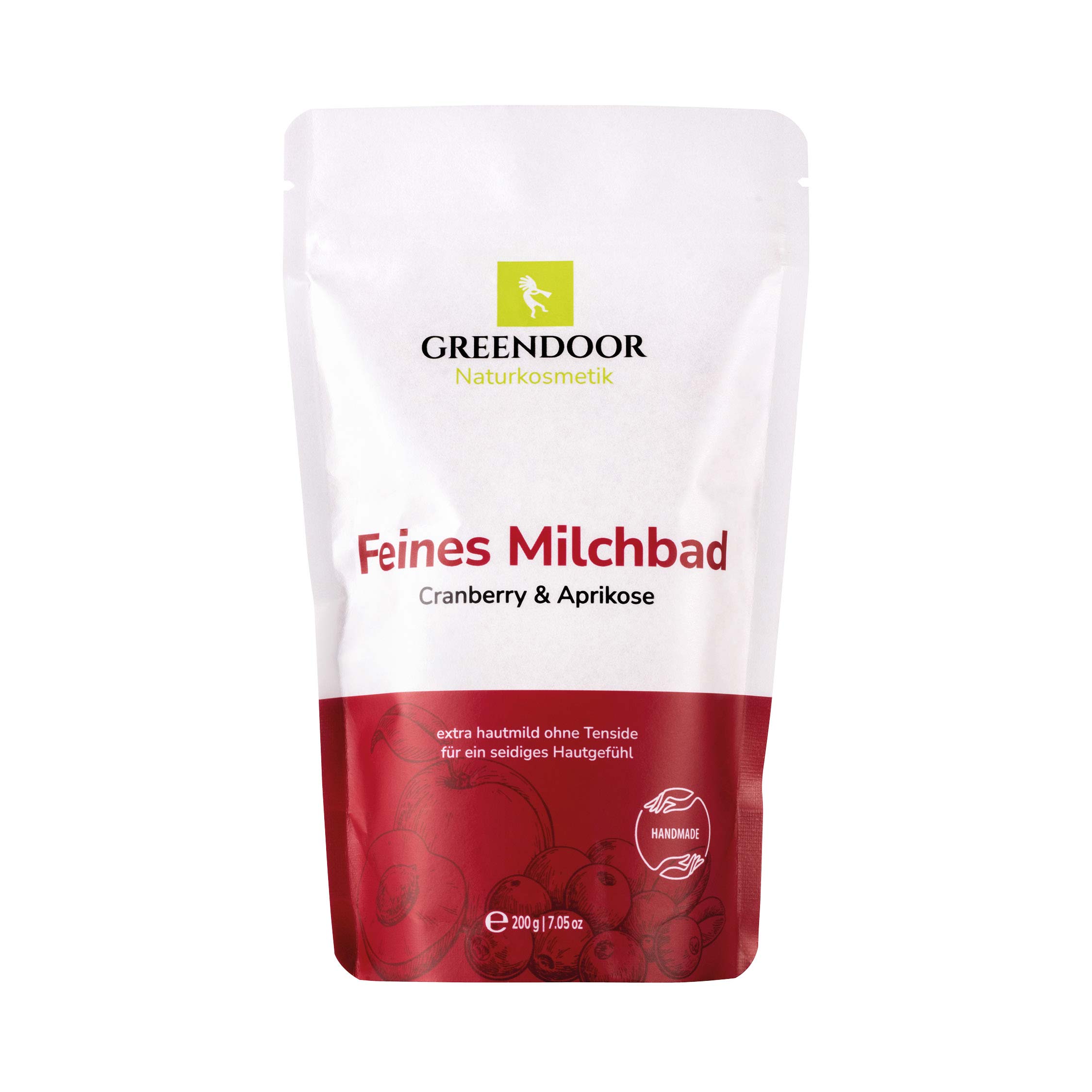 Milchbad Aprikose Cranberry