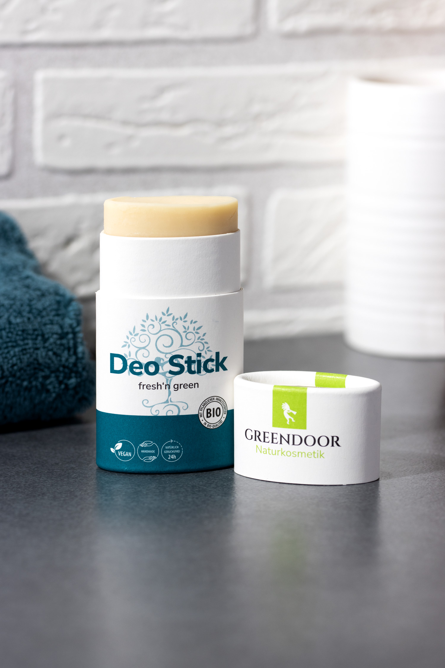 Greendoor Deo Stick fresh and green Moodbild