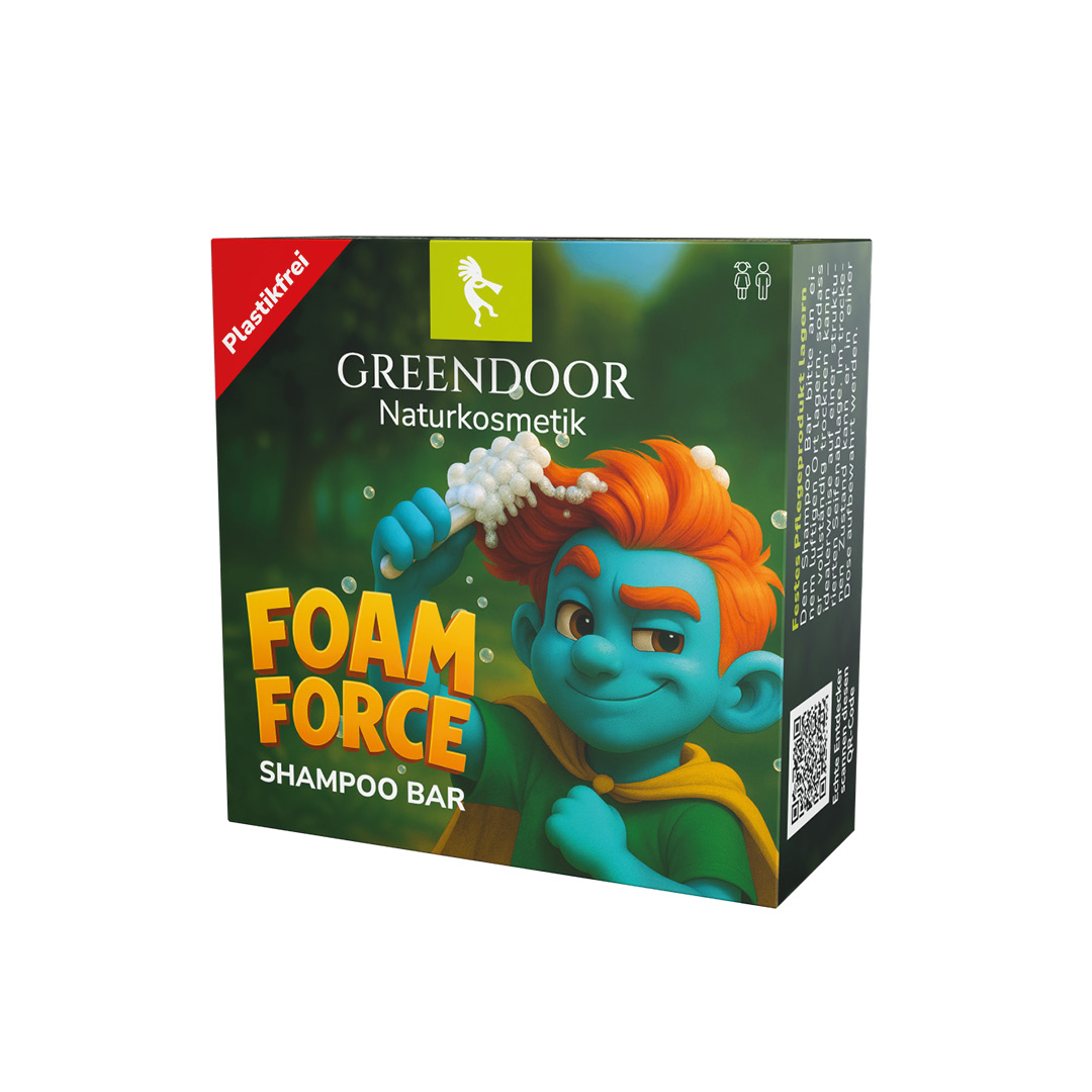 Sonderedition: Fester Kinder Shampoo Bar Foam Force – Plastikfreie Naturkosmetik Sonderedition: Fester Kinder Shampoo Bar Foam Force – Plastikfreie Naturkosmetik