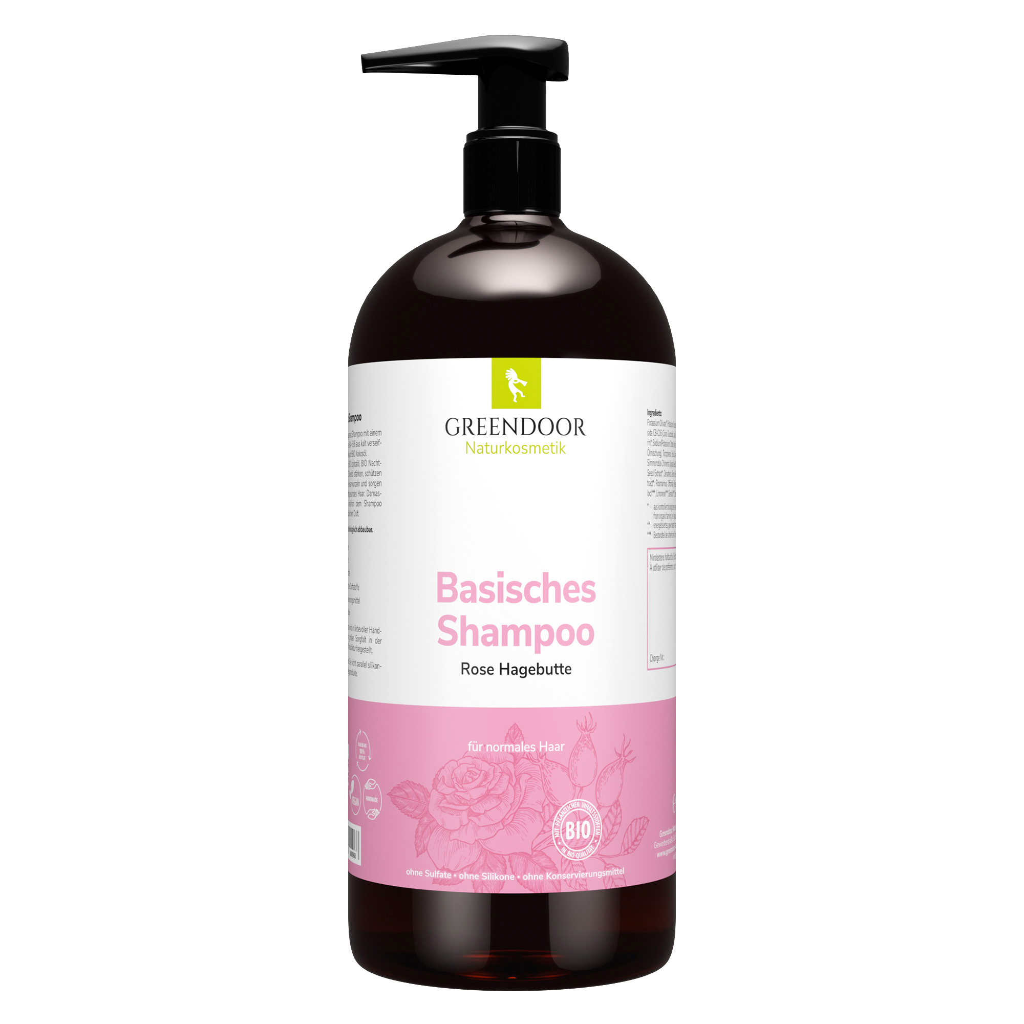 Basisches Shampoo XL Rose Hagebutte Basisches Shampoo XL Rose Hagebutte