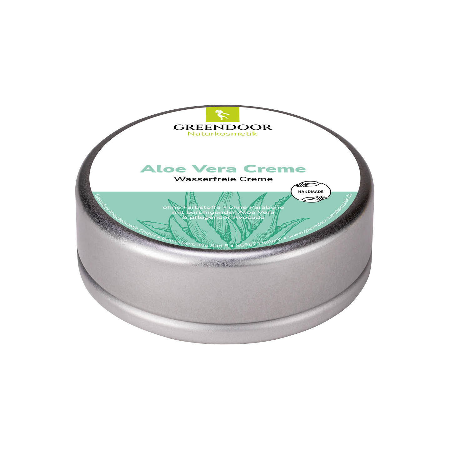 Aloe Vera Creme Wasserfreie Creme Aloe Vera von Greendoor